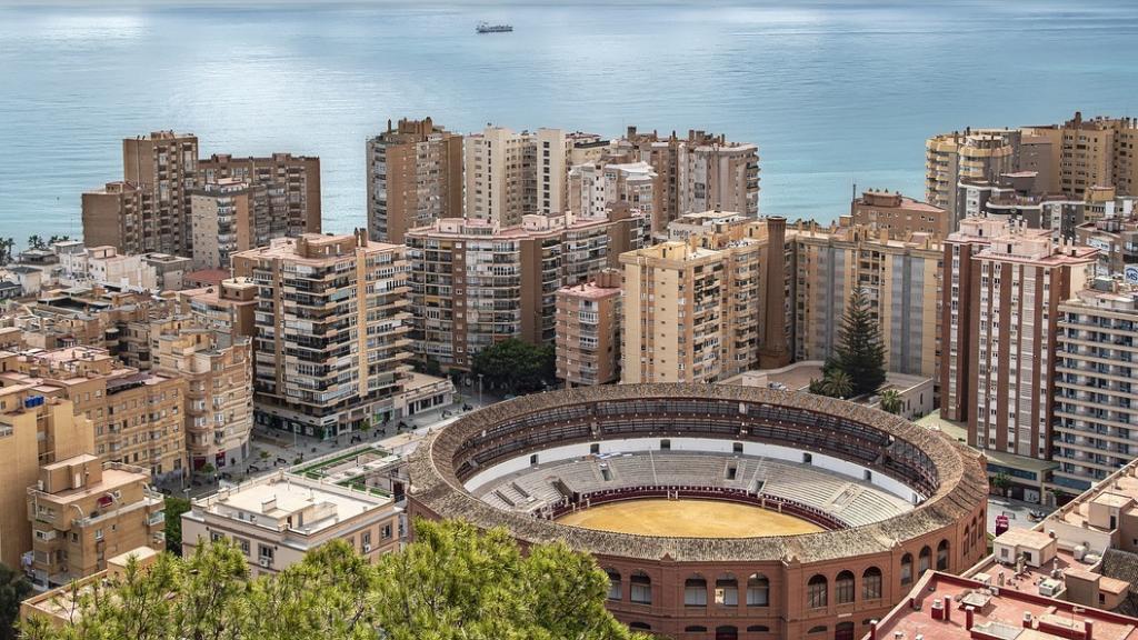 Vista de Málaga.