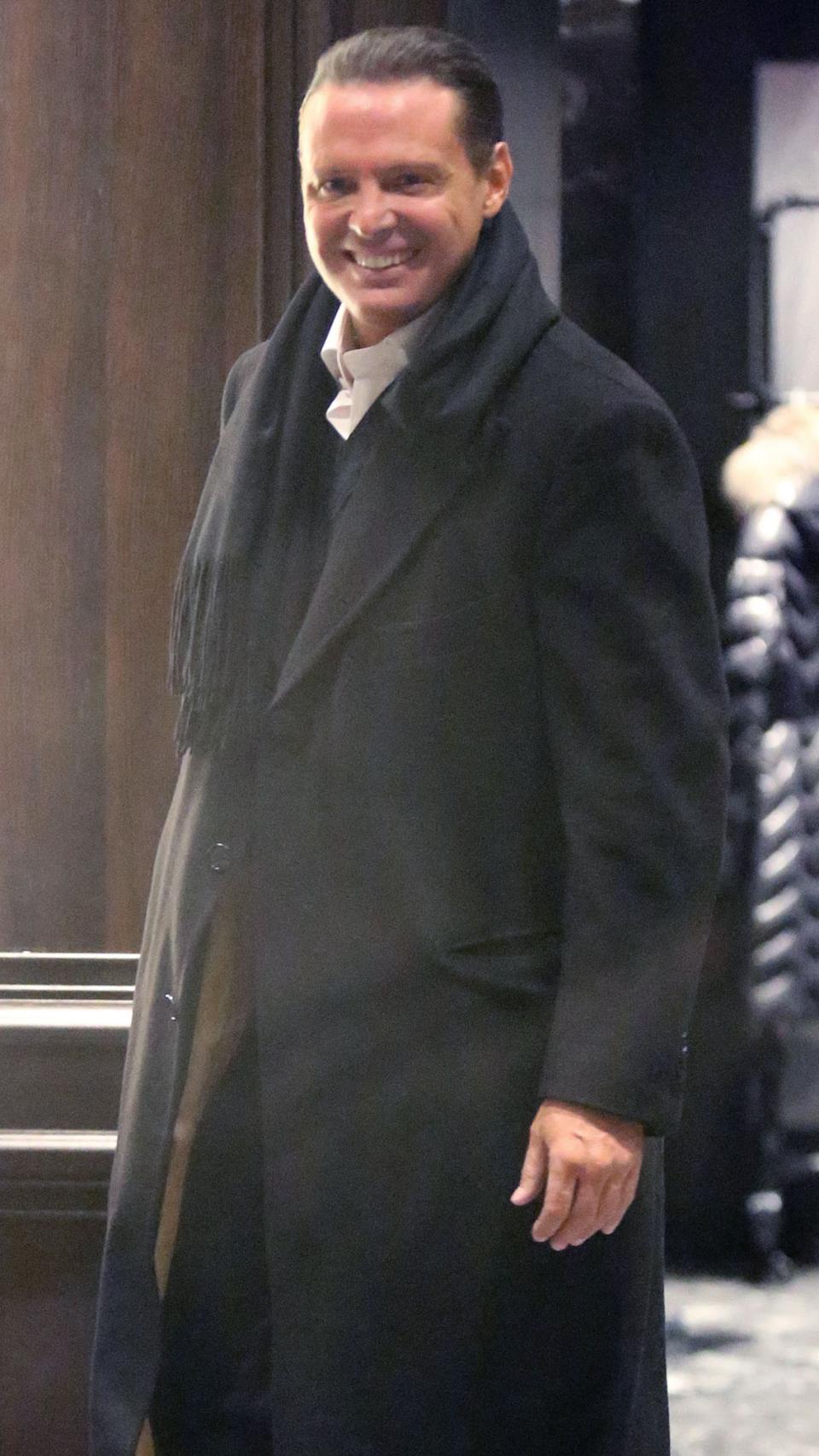 El cantante Luis Miguel en una imagen captada en Aspen, en diciembre de 2015.
