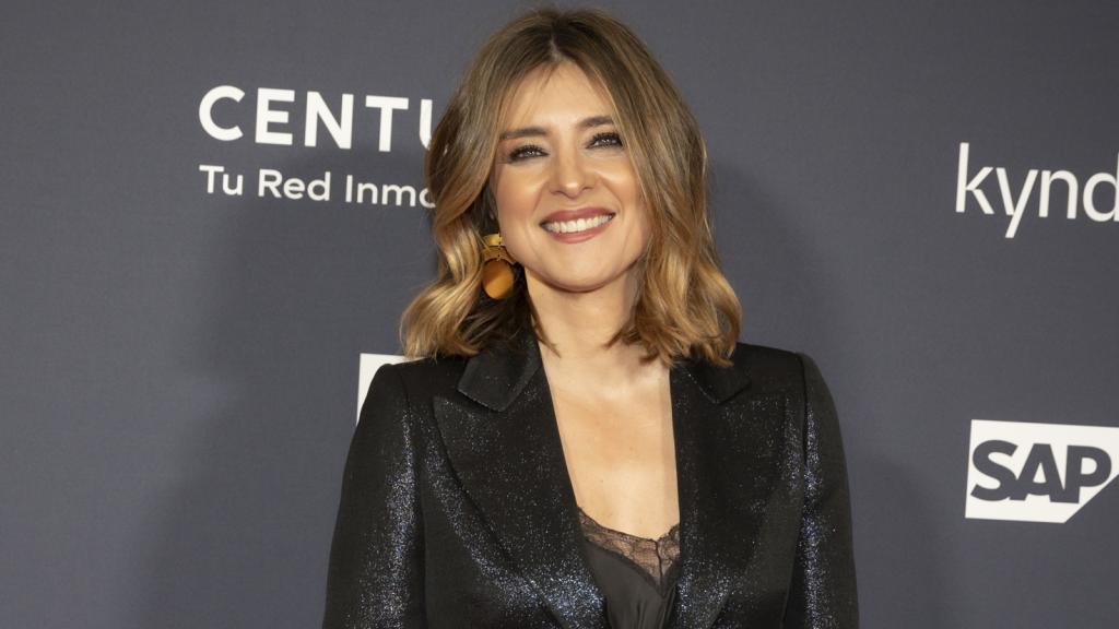 Sandra Barneda en el photocall de 'Las Top 100'