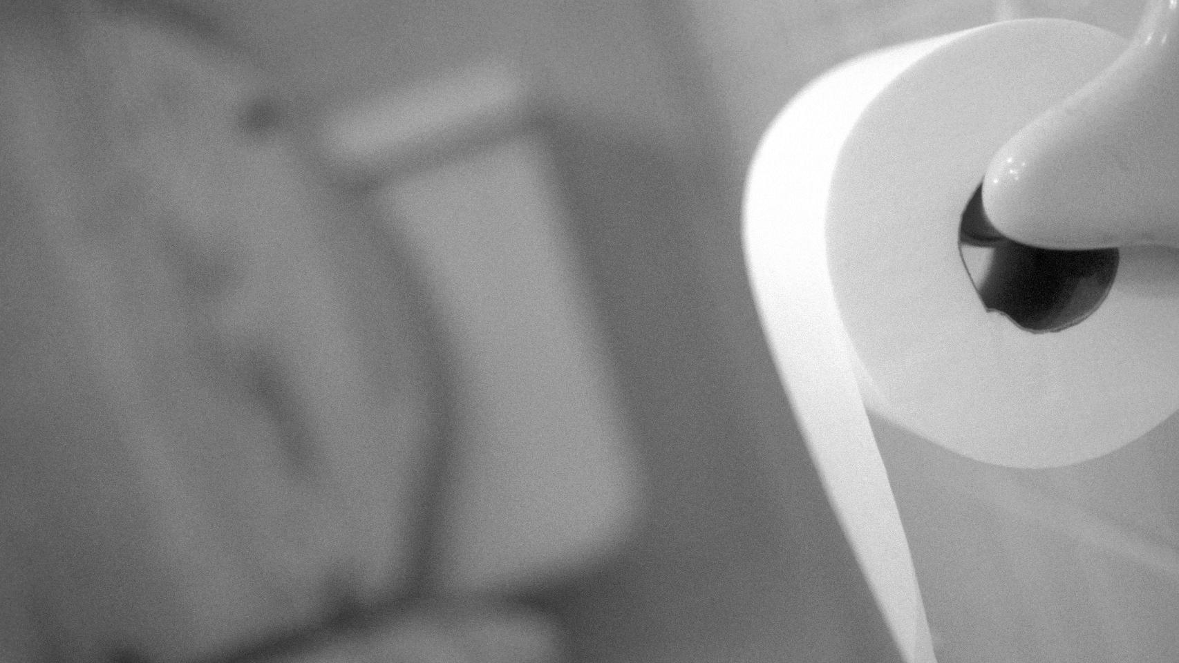 Papel higiénico.