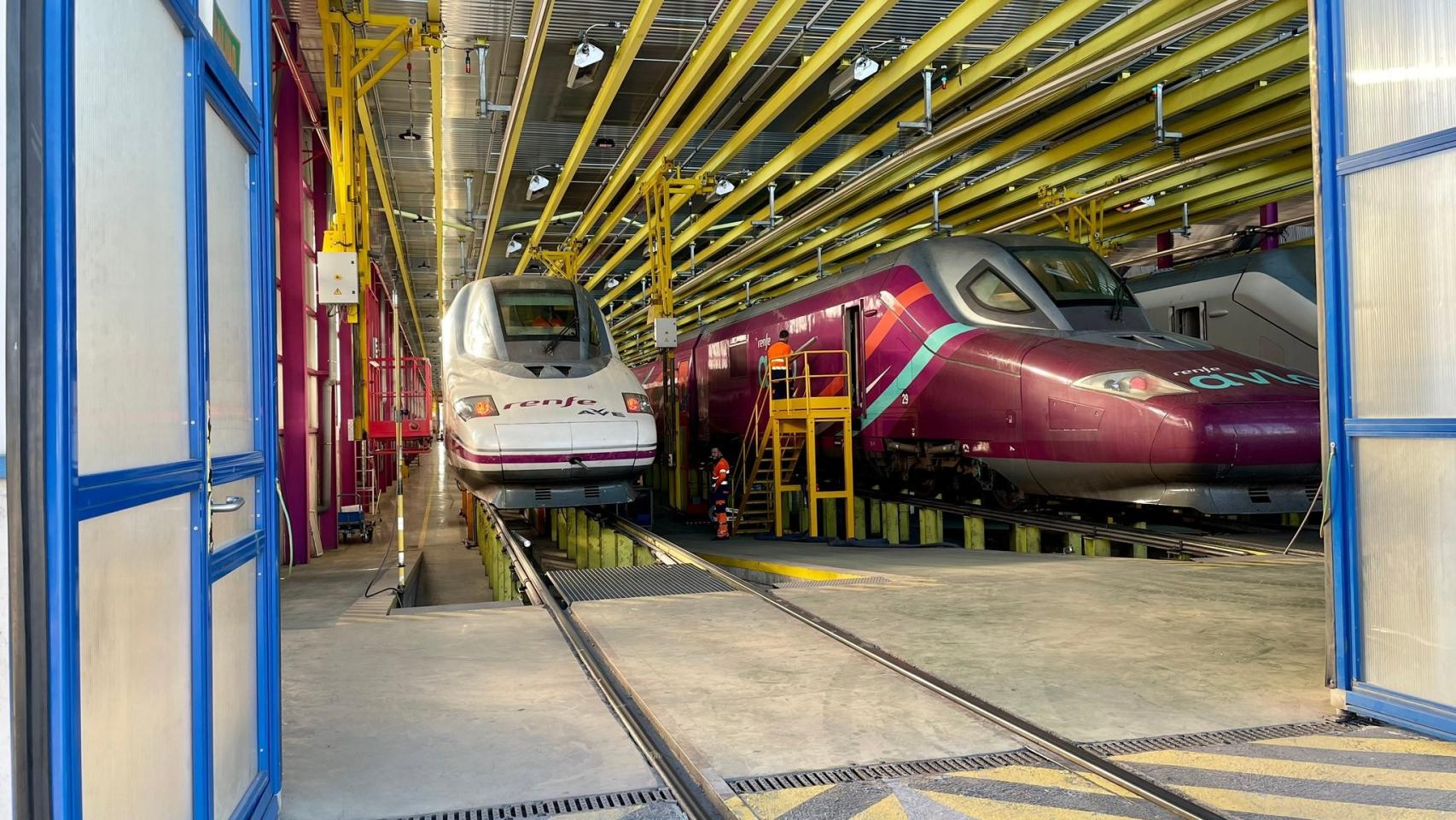 Taller de trenes de Renfe