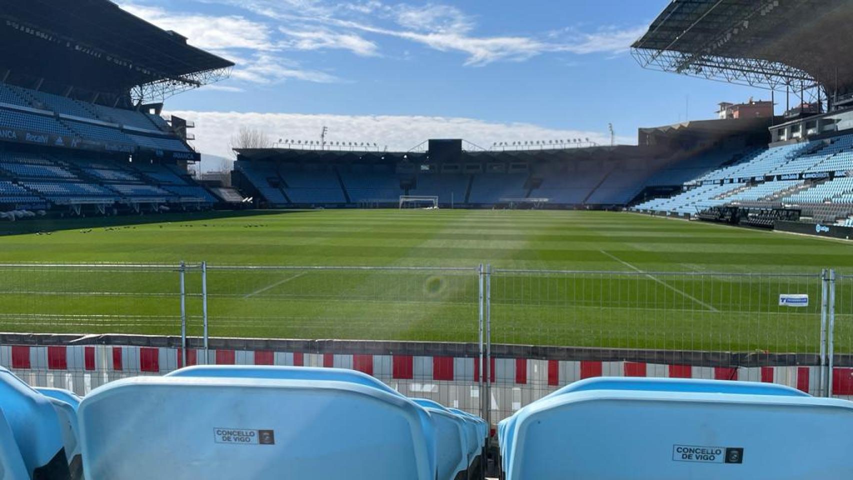 Vista de la grada de Gol desde Marcador Centenario.