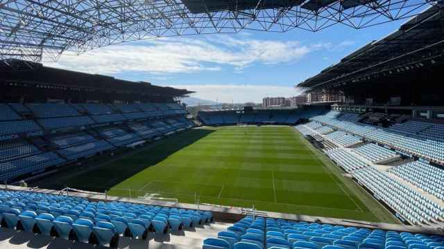 Vista del estadio desde la nueva grada de Marcador Centenario.