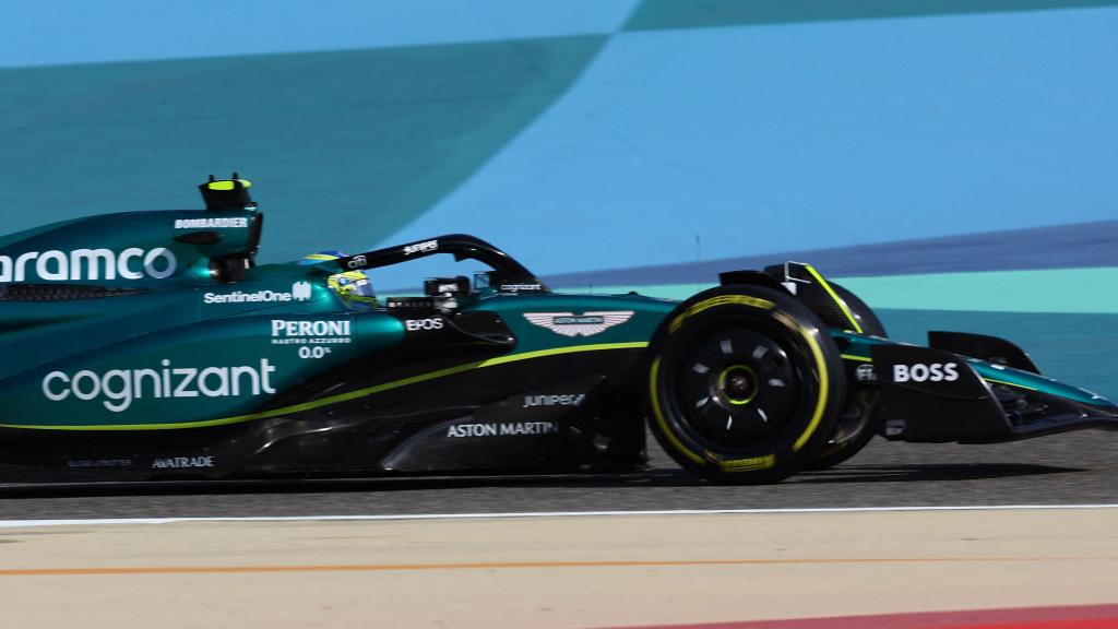 Fernando Alonso, durante el GP de Baréin