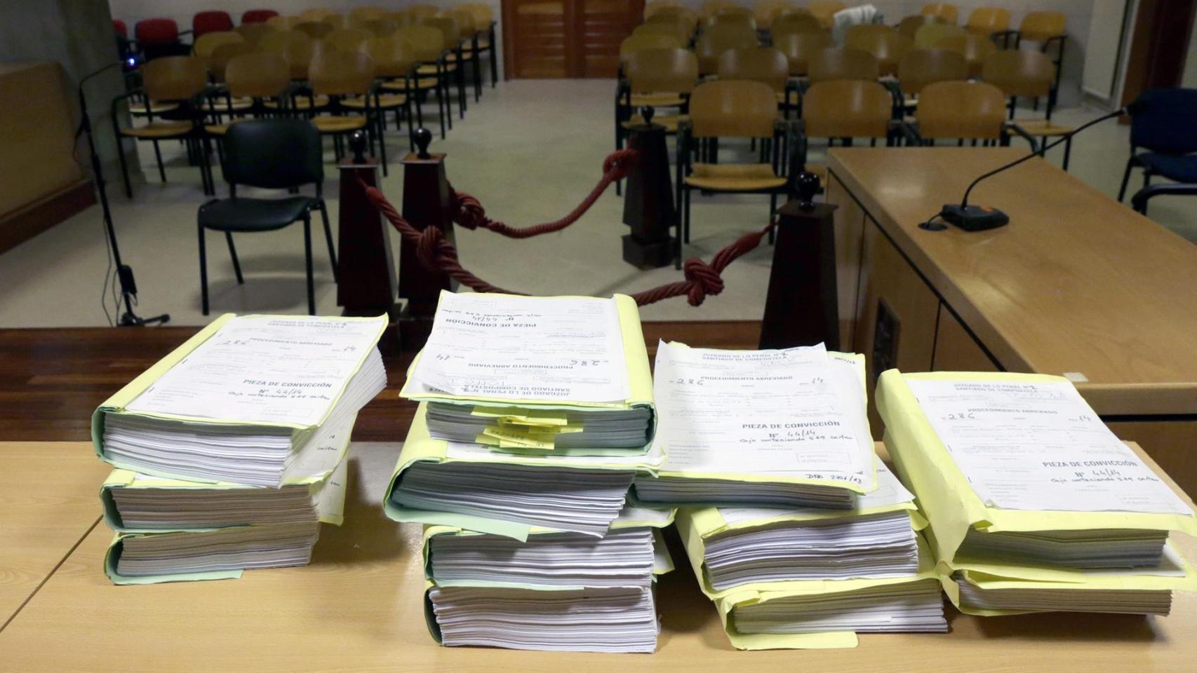 Una sala de juicio, en imagen de archivo.