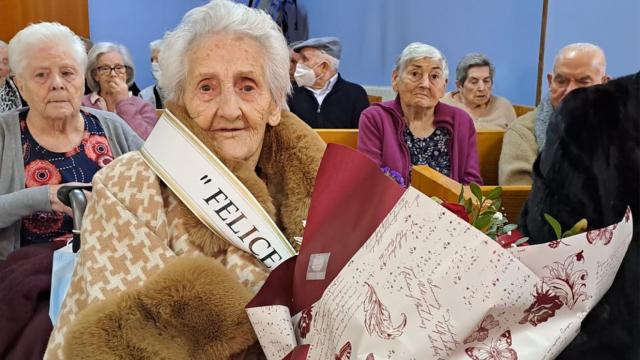 Teófila Hernansanz, en Íscar