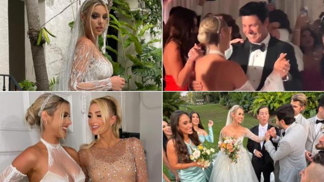 La boda de Lele Pons y el cantante Guaynaa.