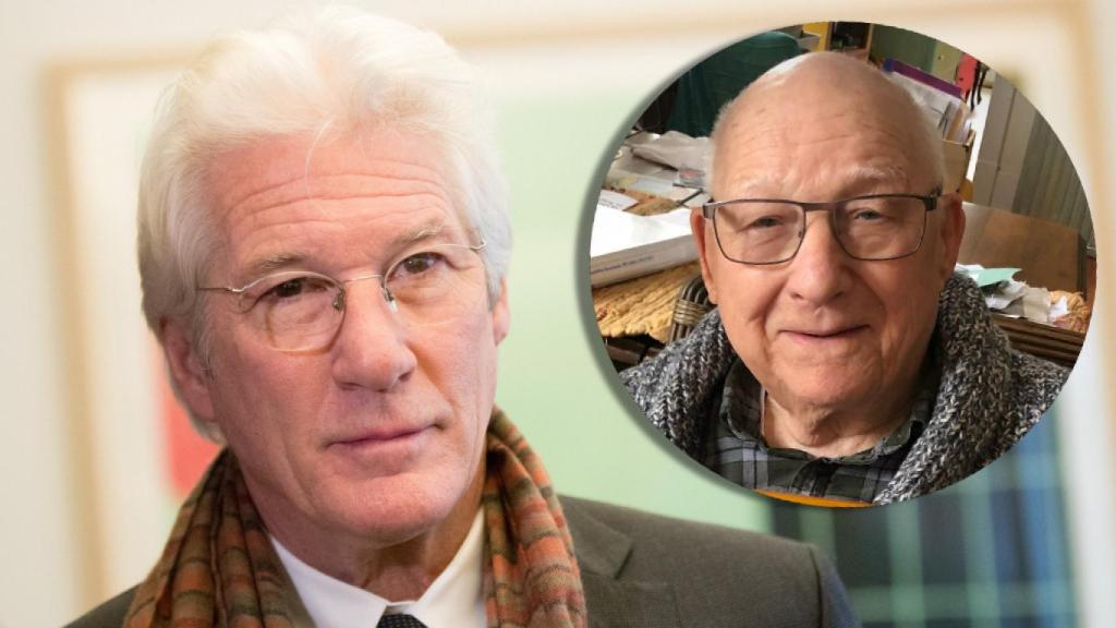 Richard Gere junto a su padre en un montaje de JALEOS.