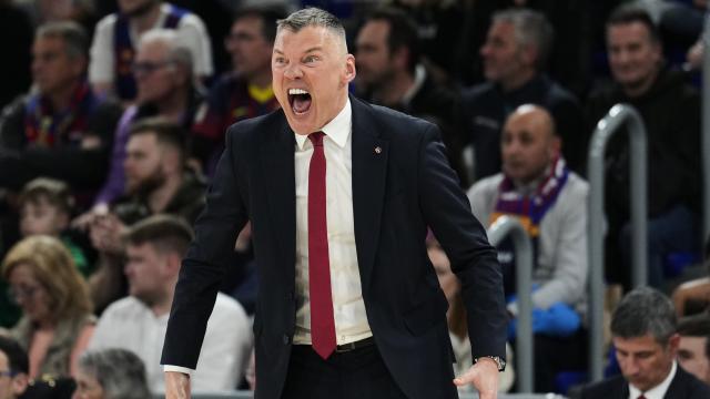 Jasikevicius, durante el partido.