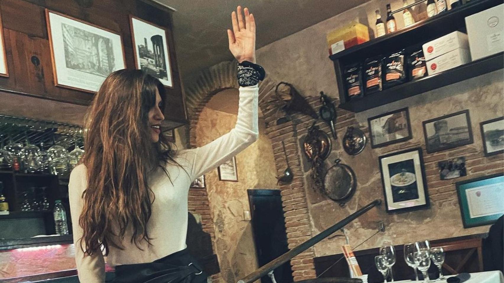 Imágenes del día: Sara Carbonero disfruta de una noche italoespañola muy bien acompañada