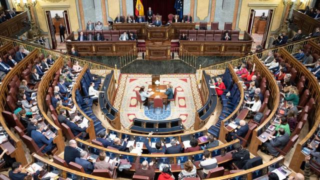 Hemiciclo del Congreso de los Diputados.