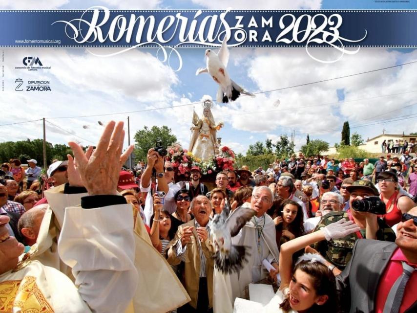 Cartel de las romerías para 2023.