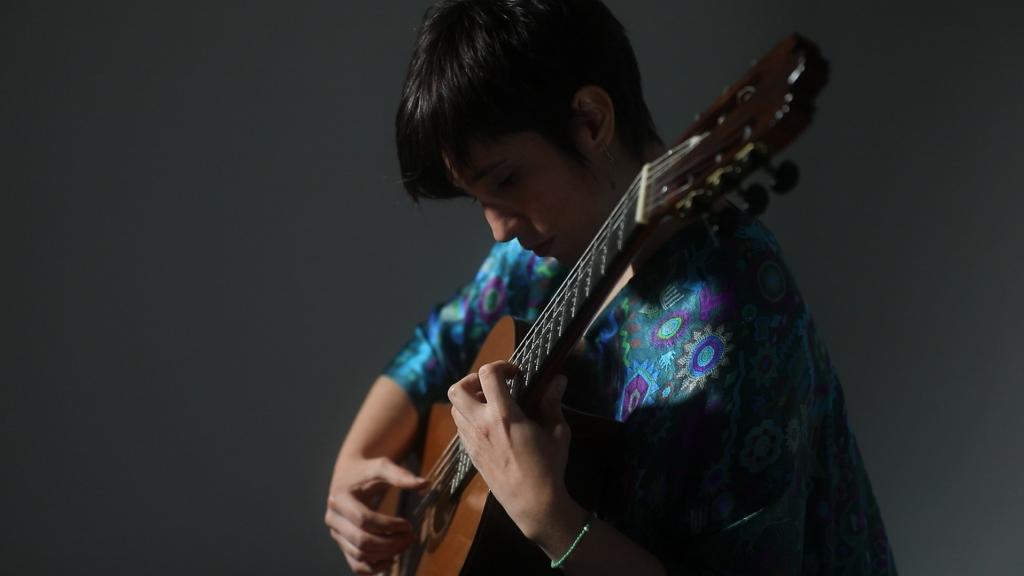 La guitarrista Silvia Nogales
