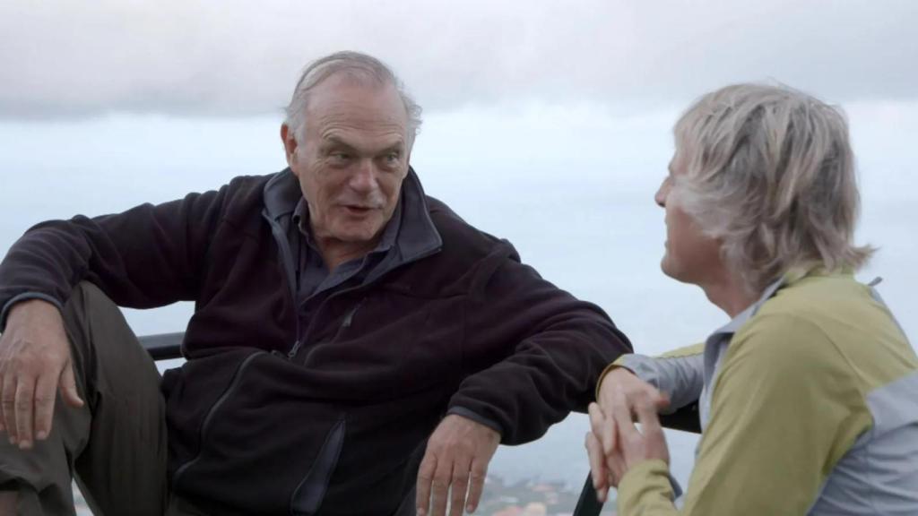 Pedro Piqueras viajó a la isla de La Palma con Jesús Calleja.