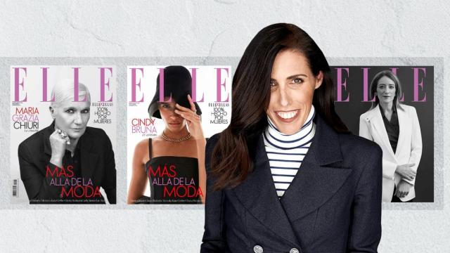 Benedetta Poletti con el número especial de marzo ELLE X ELLAS