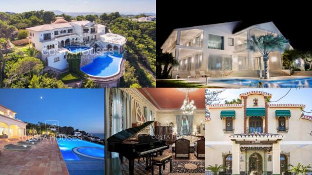 Selección de las imágenes de las mansiones y chalés más caros de la provincia.