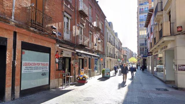 Calle Mantería en Valladolid