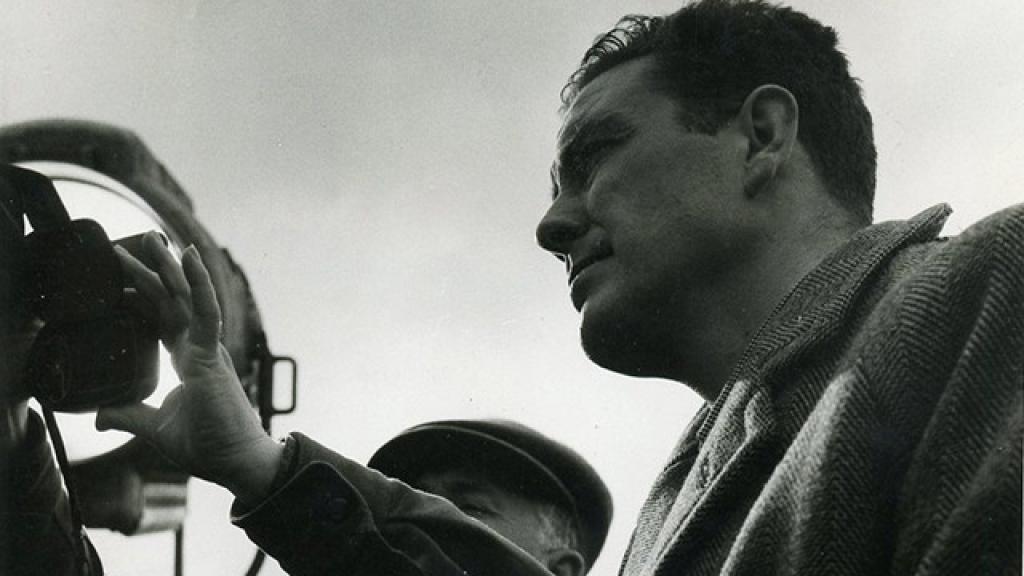 José María Forqué durante un rodaje. Foto: Premios Goya