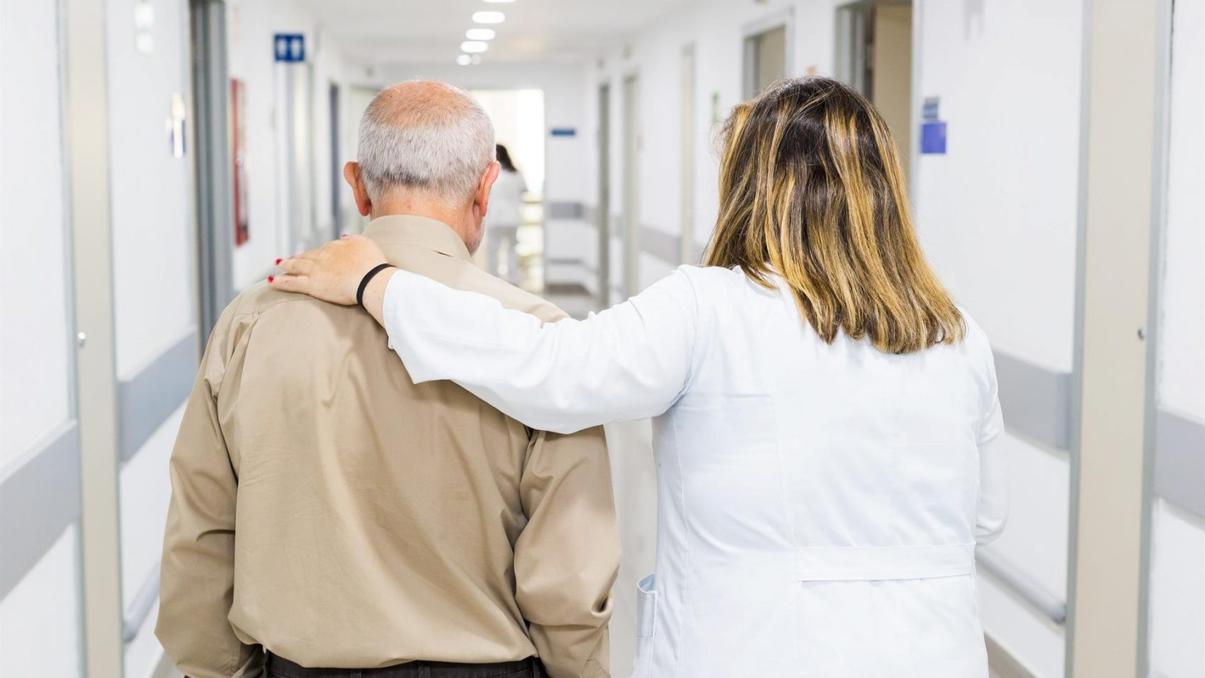 Residencia de Mayores. Imagen de archivo