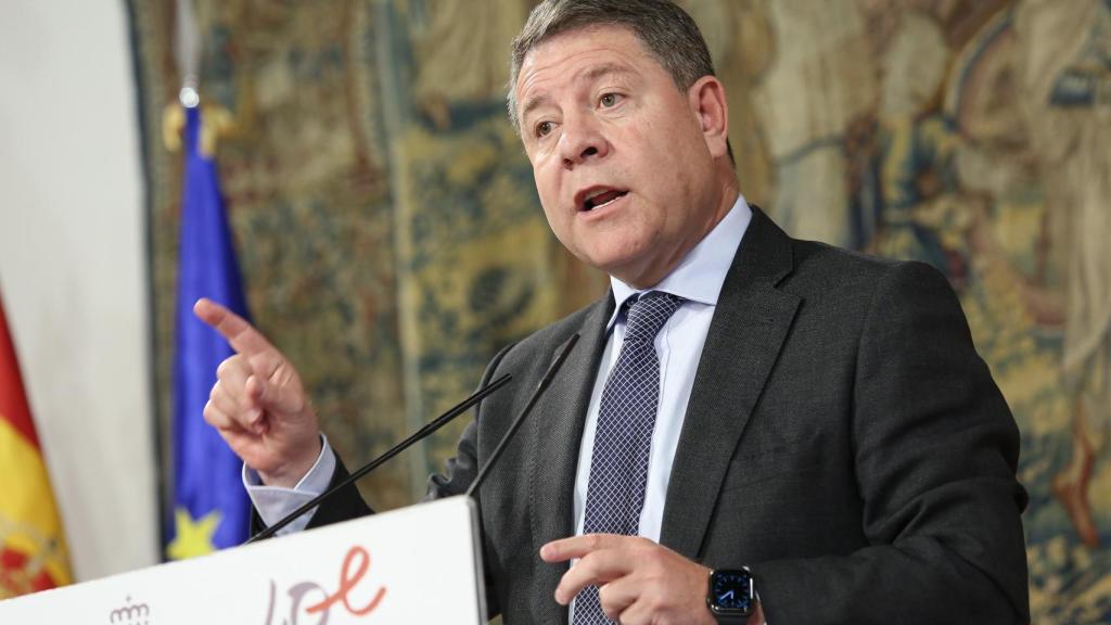 Emiliano García-Page, presidente de Castilla-La Mancha.