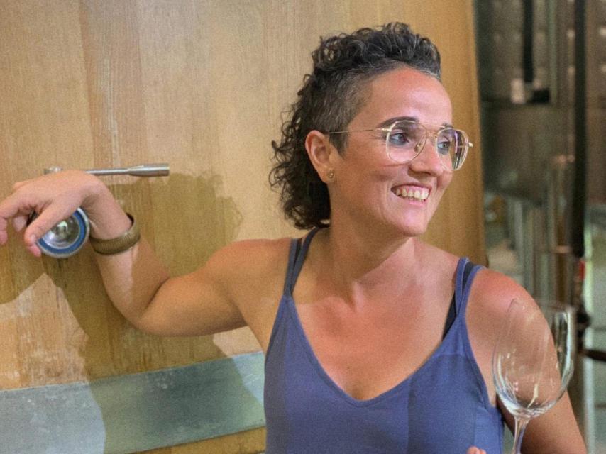 Pilar Salillas, enóloga de Celler Lagravera