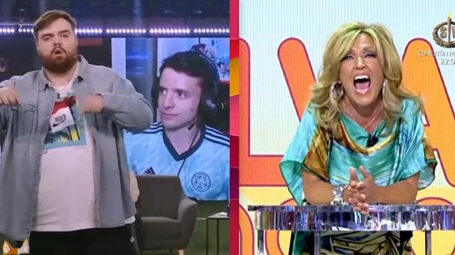 Gerard Piqué, David Broncano y Oriol Querol, en la Kings League