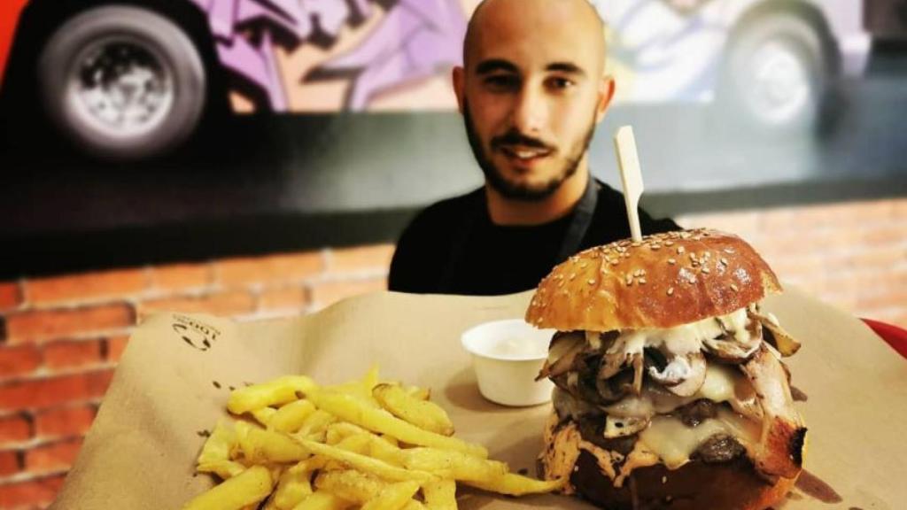 Juan Higueras, en su restaurante.