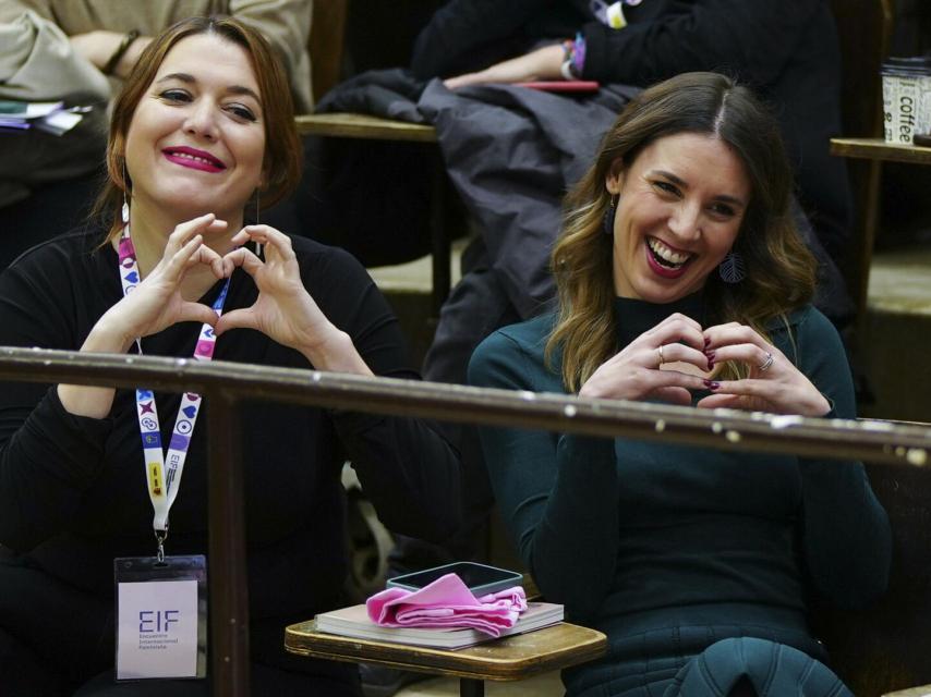 Pam e Irene Montero, en una imagen de archivo.