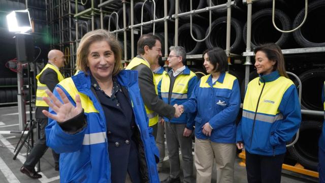 La directora general de Michelin España y Portugal, María Paz Robina