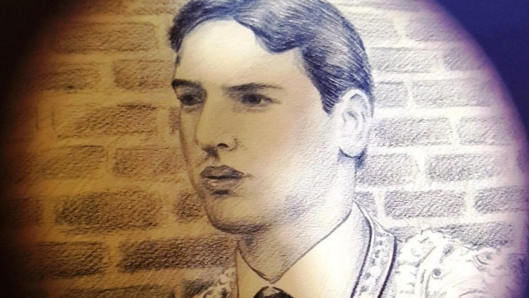 Rodolfo Pascual en una ilustración de Miguel Ángel Soria