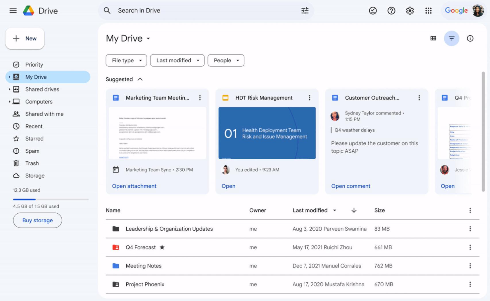 Nuevo Google Drive