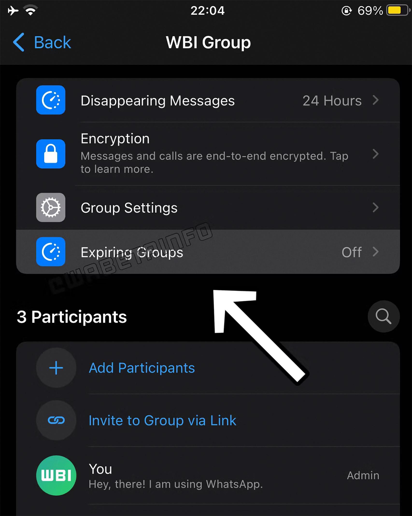 Los grupos que expiran