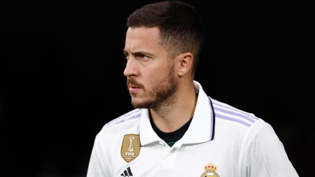 Eden Hazard, con el Real Madrid
