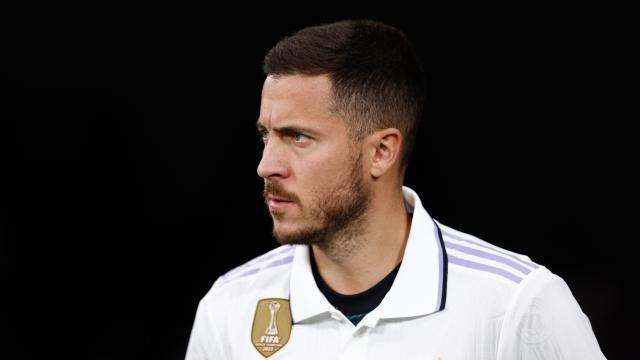 Eden Hazard, con el Real Madrid