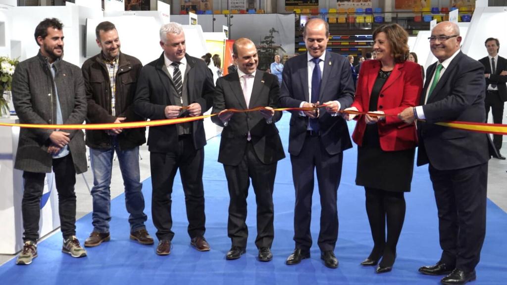 Inauguración de la II Feria Internacional 'Logistics Spain'. Foto: Ayuntamiento de Guadalajara.