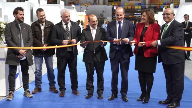 Inauguración de la II Feria Internacional 'Logistics Spain'. Foto: Ayuntamiento de Guadalajara.