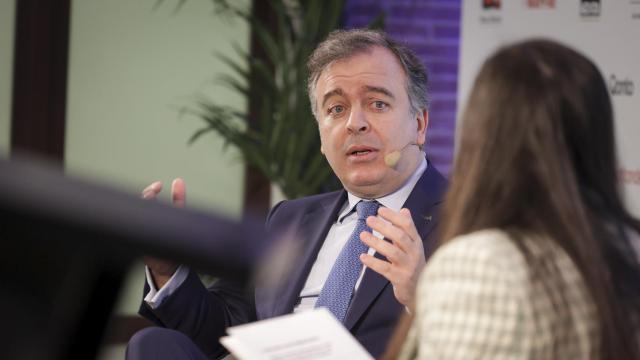 Francisco Botas, CEO de Abanca, en la primera jornada del III Observatorio de las Finanzas.