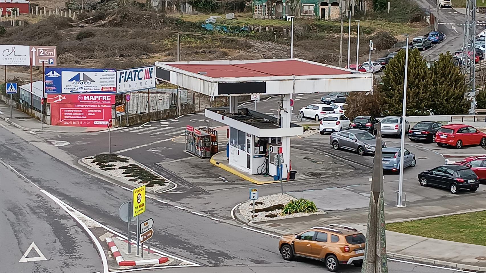 Gasolinera municipal en Ponteareas (Pontevedra).
