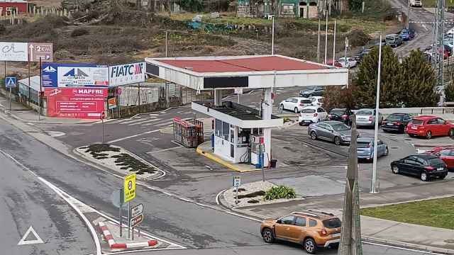 Gasolinera municipal en Ponteareas (Pontevedra).
