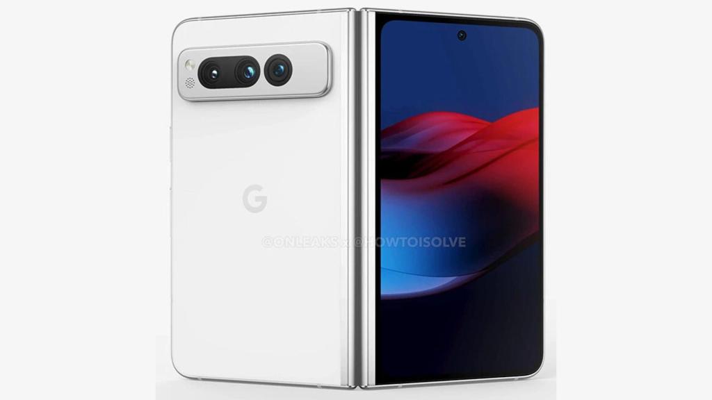 Render del Pixel Fold.