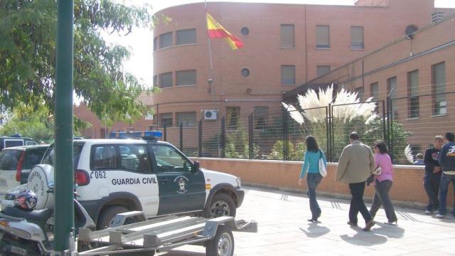 El Puesto Principal de la Guardia Civil en Manzanares.