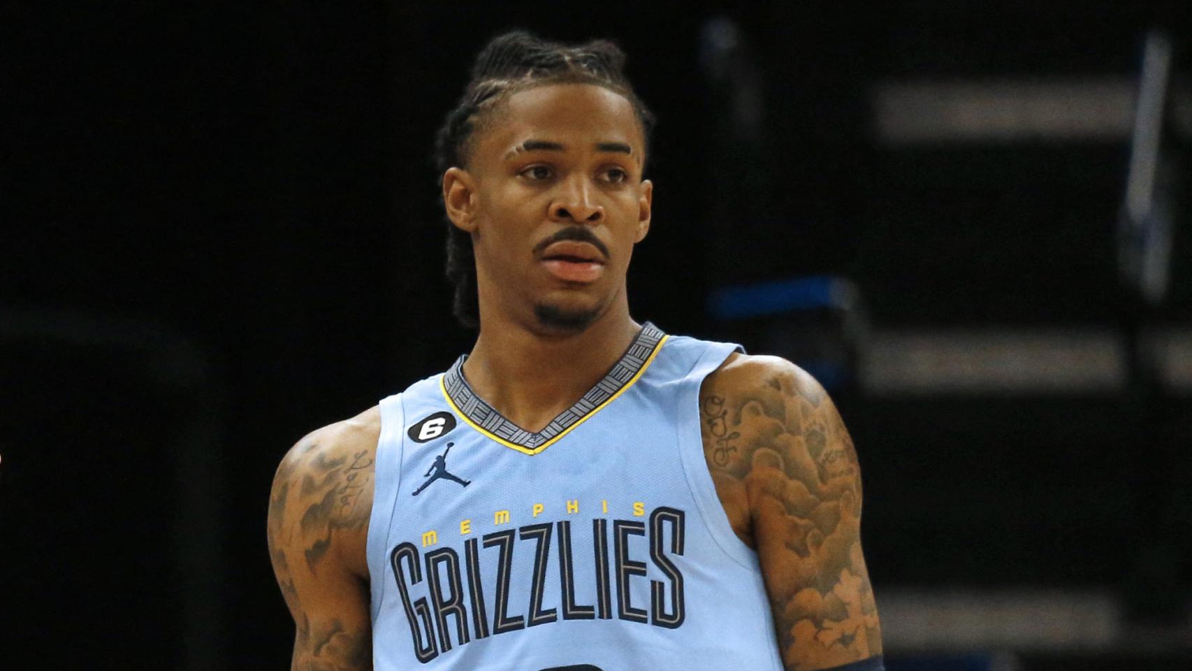 Ja Morant, en un partido con Memphis.