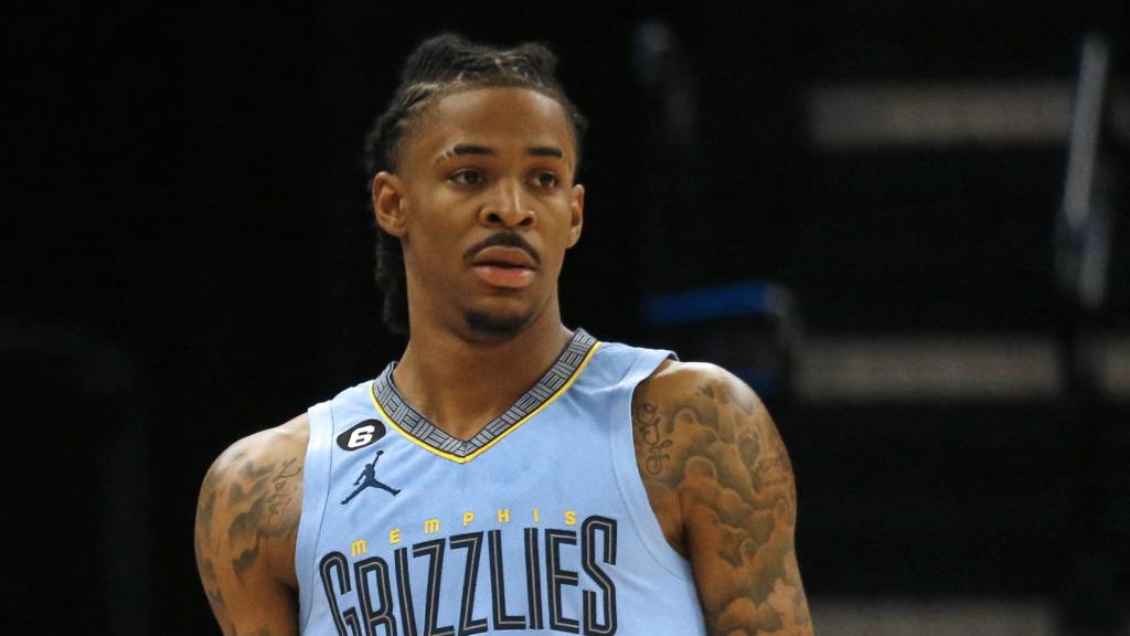 Ja Morant, en un partido con Memphis.