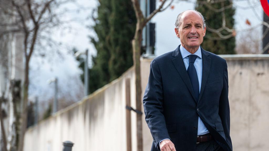 Francisco Camps llega este miércoles a la Audiencia Nacional.