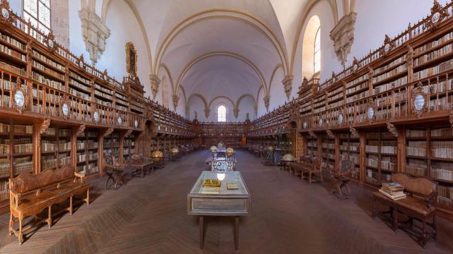 Vista general de la Biblioteca General Histórica de la Universidad de Salamanca