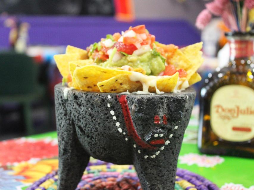 Sus solicitados nachos.
