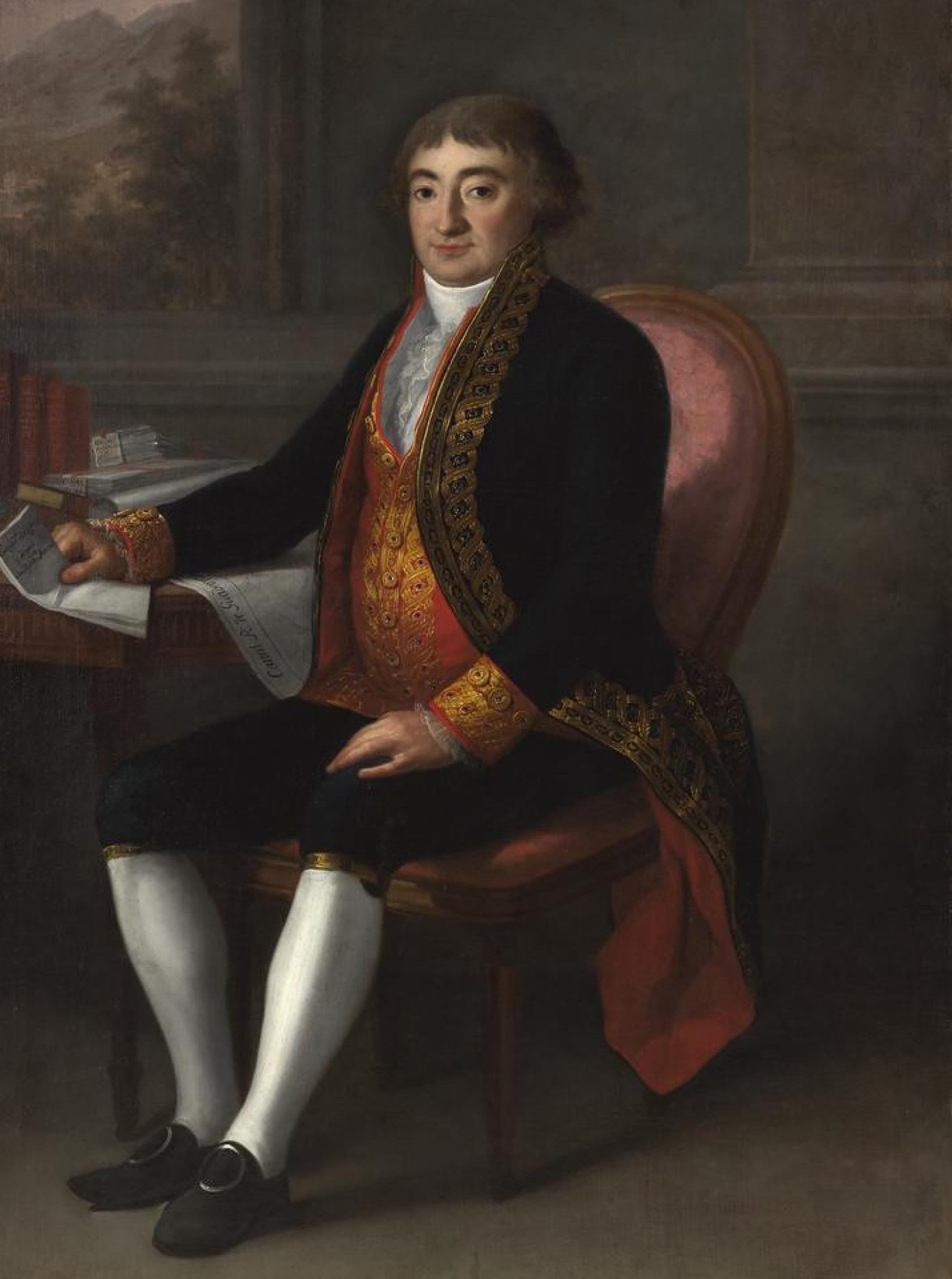 El retrato de Cabarrús.