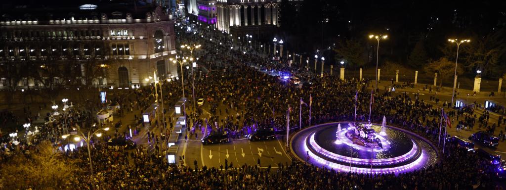 Manifestación del 8-M en Madrid