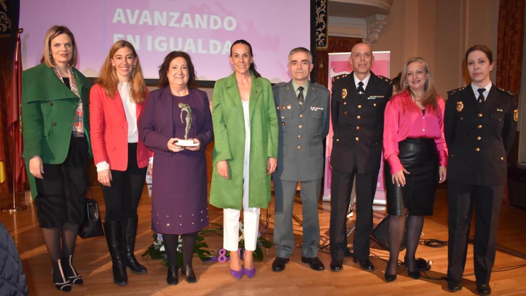 Acto institucional por el 8M en Ciudad Real. Foto: Ayuntamiento de Ciudad Real.