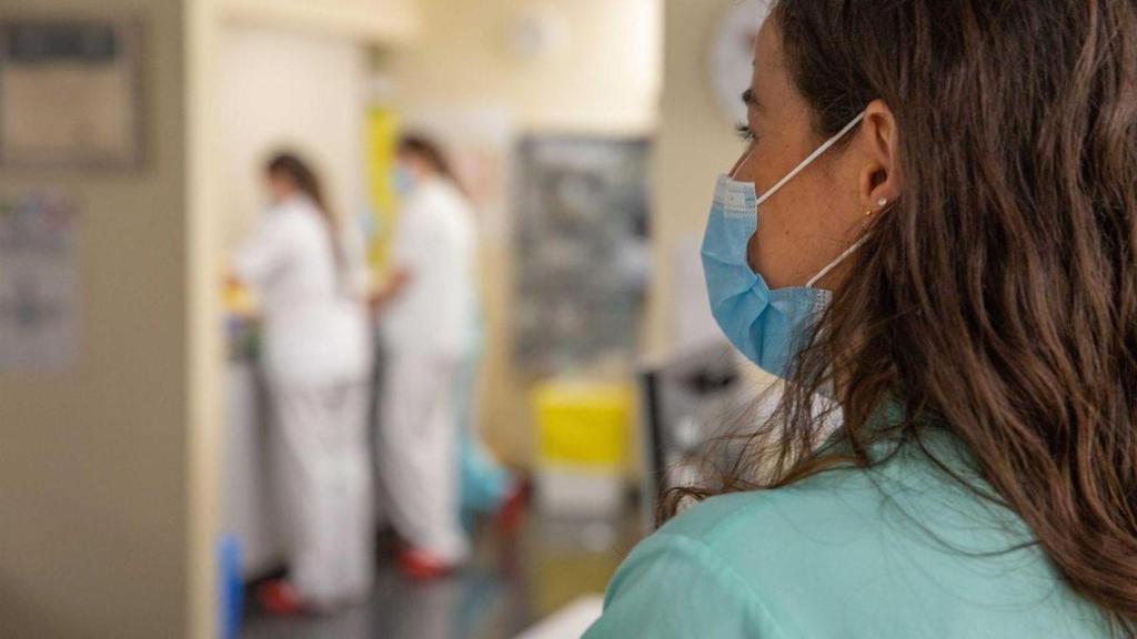 Enfermeras en un centro hospitalario.